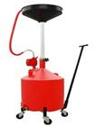 Oil Drain Plastic 18 gal. with handle and manual pump