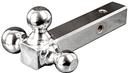 Chrome Triple Ball Trailer Hitch