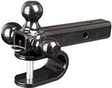 Tri-Ball Trailer Hitch Mount with U clevis